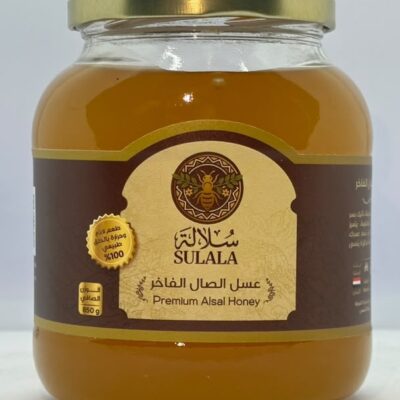 عسل الصال اليمني الفاخر من متجر سُلالة — عبوة 850 جرام | Premium Alsal Honey 850g